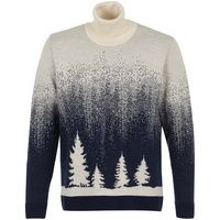 Свитер Glint, бежевый с синим