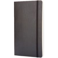 Записная книжка Moleskine Classic Soft Large, в линейку, черная