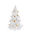 Свеча Christmas Twinkle, елочка с нанесением логотипа