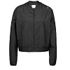 Куртка женская WOR Woven, черная с нанесением логотипа