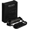 Кодовый замок для велосипеда Velock, черный с нанесением логотипа