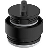 Термостакан Tumbler 350, вакуумный, черный с нанесением логотипа