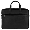 Сумка для ноутбука Santiago Pockets, черная с нанесением логотипа