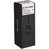 Термобутылка One Touch, черная с нанесением логотипа