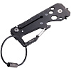Мультитул Toolinator, черный с нанесением логотипа