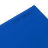 Ежедневник Latte Maxi, недатированный, синий с нанесением логотипа