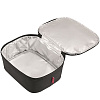 Термосумка Coolerbag M, черная с нанесением логотипа