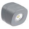 Налобный фонарь Night Walk Headlamp, серый с нанесением логотипа