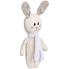 Игрушка Beastie Toys, заяц с белым шарфом с нанесением логотипа