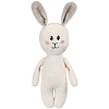 Игрушка Beastie Toys, заяц с белым шарфом с нанесением логотипа