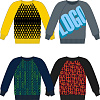 Джемпер на заказ Tricksy Net Reglan, акрил с нанесением логотипа