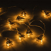 Светодиодная гирлянда Golden Lights с нанесением логотипа