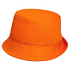 Панама Sunshade, оранжевая с нанесением логотипа