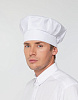 Колпак поварской Cookery, белый с нанесением логотипа