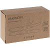Мультиинструмент Vakwerk, серебристый с нанесением логотипа