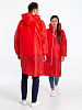 Дождевик Rainman Zip, красный с нанесением логотипа