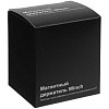 Магнитный держатель для смартфонов Winch, черный с нанесением логотипа