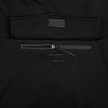 Худи унисекс с карманом на груди Chest Pocket, черное с нанесением логотипа
