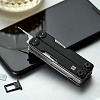 Мультитул Huo Hou Mini Multi-Tools, черный с нанесением логотипа