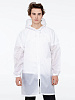 Дождевик Rainman Zip, белый с нанесением логотипа