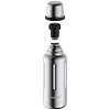 Термос Flask 1000, вакуумный, стальной матовый с нанесением логотипа