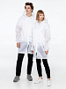 Дождевик Rainman Zip, белый с нанесением логотипа