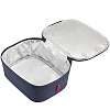 Термосумка Coolerbag M, синяя с нанесением логотипа