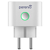 Умная розетка Power Link, белая с нанесением логотипа