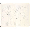 Записная книжка Moleskine Professional Large, черная с нанесением логотипа