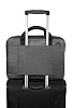 Сумка для ноутбука Qibyte Laptop Bag, темно-серая с черными вставками с нанесением логотипа