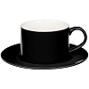 Набор для кофе Kaffi, черный с нанесением логотипа