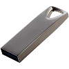 Флешка In Style Black, USB 3.0, 64 Гб с нанесением логотипа