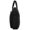 Сумка для ноутбука Santiago Pockets, черная с нанесением логотипа