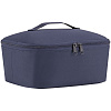Термосумка Coolerbag M, синяя с нанесением логотипа