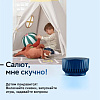 Умная колонка SberBoom Mini, синяя с нанесением логотипа