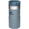 Термокружка Stanley Classic Neverleak 250, голубая с нанесением логотипа