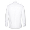 Рубашка мужская с длинным рукавом Collar, белая с нанесением логотипа