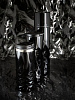 Термостакан Gems Black Morion, черный морион с нанесением логотипа