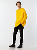 Джемпер оверсайз унисекс Stated в сумке, желтый с нанесением логотипа