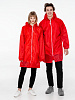 Дождевик Rainman Zip, красный с нанесением логотипа