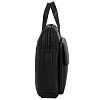 Сумка для ноутбука Santiago Pockets, черная с нанесением логотипа