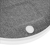 Универсальная зарядная станция Power Canvas, белая с нанесением логотипа