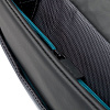 Сумка для ноутбука Qibyte Laptop Bag, темно-серая с черными вставками с нанесением логотипа