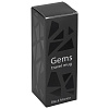 Термостакан Gems Black Morion, черный морион с нанесением логотипа