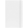 Записная книжка Moleskine Classic Large, в линейку, белая с нанесением логотипа