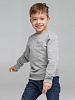 Свитшот детский Toima 2.0 Kids, серый меланж с нанесением логотипа