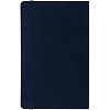 Записная книжка Moleskine Classic Large, в клетку, синяя с нанесением логотипа
