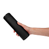 Смарт-бутылка с заменяемой батарейкой Long Therm Soft Touch, черная с нанесением логотипа