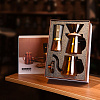 Кофейный набор Amber Coffee Maker Set, оранжевый с черным с нанесением логотипа