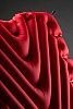 Надувной коврик Insulated Static V Luxe, красный с нанесением логотипа